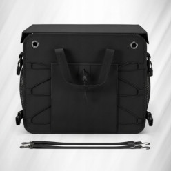 Duży organizer do bagażnika samochodu auta skrzynka kufer z pokrywą sztywny