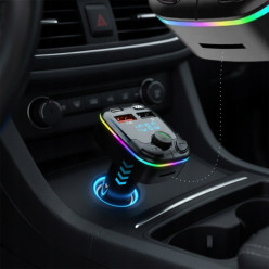 Voiture bluetooth transmetteur USB chargeur 2x USB USB-C mains-libres