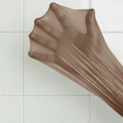 Worki na śmieci 120l brązowe 10 sztuk klasyczne mocne 1 rolka