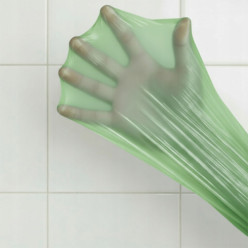 Worki na śmieci 120l zielone 10 sztuk klasyczne mocne 1 rolka