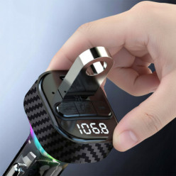 FM transmitter bluetooth car charger RGB mp3 USB-c 30w