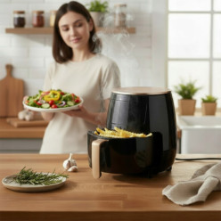 Frytkownica air fryer beztłuszczowa 6l powietrzna piekarnik 2400w 6l