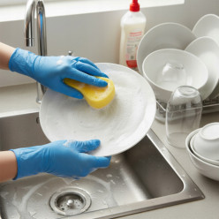 Rękawice nitrylowe rękawiczki blue 100 szt niebieskie rozmiar XS