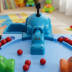Hungry hippo skill game for kids and family hungry hippo toy