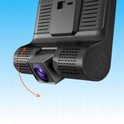 Rejestrator jazdy kamera cofania 5Mpx wideorejestrator full HD 3 kamery