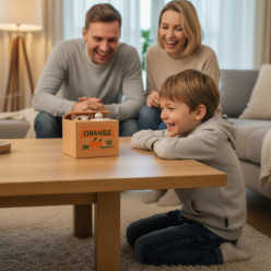 Skarbonka kotek interaktywna kot automat sejf schowek na monety duża