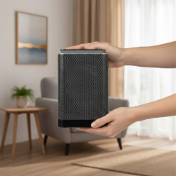 Elektrický keramický ohrievač, prenosný energeticky úsporný 1500w ventilátor