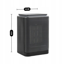 Elektrický keramický ohrievač, prenosný energeticky úsporný 1500w ventilátor