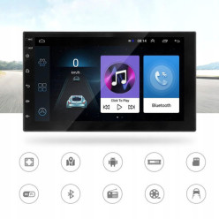 Autoradio 2DIN 7" Touchscreen WLAN GPS Bluetooth