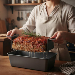 Pečení plechovky na masové koláče chléb springform sekaná plechová nelepidlo +tray