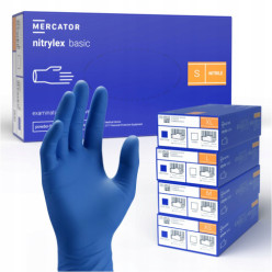 Rękawiczki nitrylowe mocne...