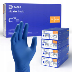 Rękawiczki nitrylowe mocne...