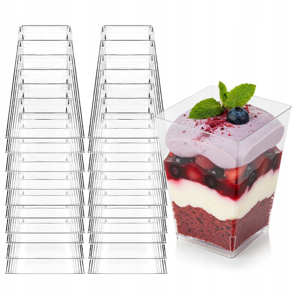 Pucharki na desery - 120ml 50szt