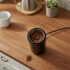 Młynek do mielenia kawy orzechów przypraw elektryczny mocny wydajny grinder