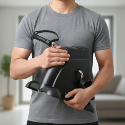 Rowerek treningowy duży rotor rower do ćwiczeń nóg licznik z wyświetlaczem