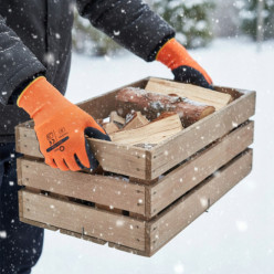 Rękawice robocze rękawiczki ocieplane zimowe zestaw 12 par rozmiar 10/XL