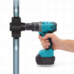 Pumpe Bohrmaschinenpumpe für Wasser Kraftstoff Öl Durchflussmenge 25 l/min