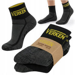 Skarpety robocze 3x pary średnie 43-46