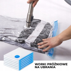 Worki próżniowe na ubrania pościel 4 rozmiary zestaw 12 sztuk