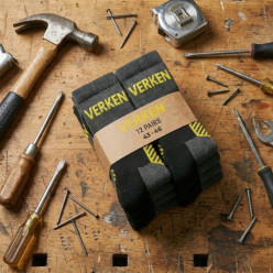 Skarpety robocze 3x pary wysokie 39-42