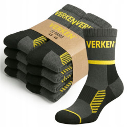 Skarpety robocze 3x pary wysokie 43-46