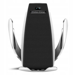 Automatyczny uchwyt samochodowy ładowarka na telefon bezprzewodową qi