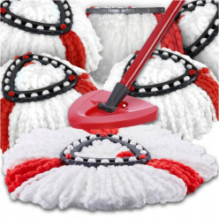 6x wkład do mopa obrotowego...