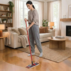 3x ploché mop-náhradné vložky náhradné hlavy plochý mop