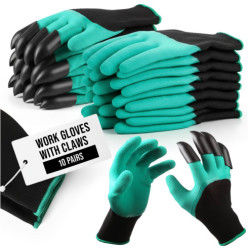 Rękawice ogrodowe pazurki...