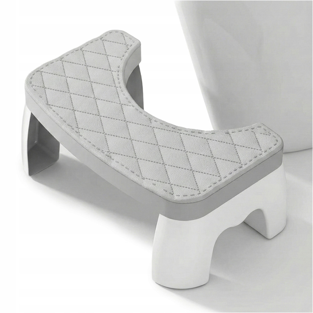 Podnóżek toaletowy podest łazienkowy taboret biały dla dorosłych dzieci