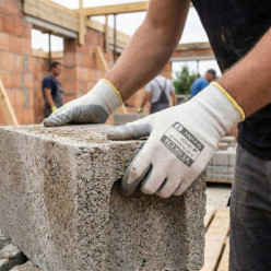 Rękawice rękawiczki robocze powlekane nitrylem zestaw 12 par rozmiar 11/XXL