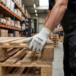 Rękawice rękawiczki robocze powlekane nitrylem zestaw 12 par rozmiar 11/XXL