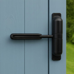 Samozamykacz do drzwi z ramieniem zamykacz drzwiowy domykacz czarny do 60kg