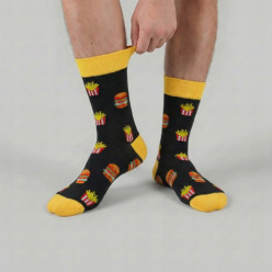 10 pairs men’s socks colourful funny cotton long 40-43