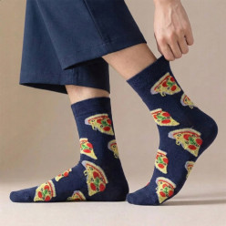 10 par skarpety męskie skarpetki kolorowe śmieszne bawełniane długie 40-43