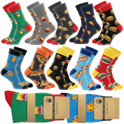 10 par skarpety męskie...