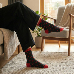 15 par skarpety damskie z sercami skarpetki kolorowe długie bawełna 38-42