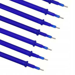 Długopis ścieralny zmazywalny z gumką magiczny 12szt + 20 wkładów + 2 gumki