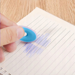 Długopis ścieralny zmazywalny z gumką magiczny 12szt + 20 wkładów + 2 gumki