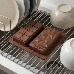 Forma do czekolady dubajskiej pralin silikonowa podwójna 19 x 22,5 cm