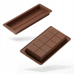 Forma do czekolady dubajskiej pralin silikonowa tabliczka duża xl 25cm
