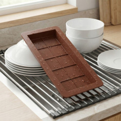 Forma do czekolady dubajskiej pralin silikonowa tabliczka duża xl 25cm