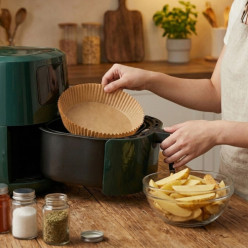 Liner en papier pour friteuse à air sans huile pour cuisson 100pcs