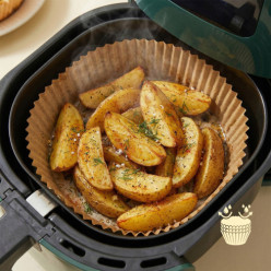 Wkład papierowy do frytkownicy air fryer beztłuszczowej do pieczenia 100szt