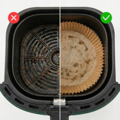 Wkład papierowy do frytkownicy air fryer beztłuszczowej do pieczenia 100szt