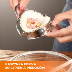 Kovové knedle a lisovaná ravioli forma