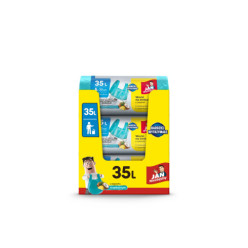 Worki na śmieci 35l zapach owoców tropikalnych Jan niezbędny z uszami 20szt