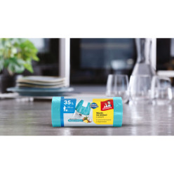 Worki na śmieci 35l zapach owoców tropikalnych Jan niezbędny z uszami 20szt