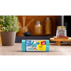 Worki na śmieci 35l zapach owoców tropikalnych Jan niezbędny z uszami 20szt