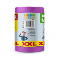 Worki na śmieci 60l zapach owoców leśnych Jan niezbędny z uszami 60szt